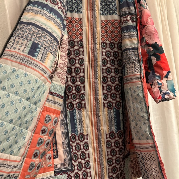 Johnny Was long reversible cozy puff coat♥️ - Picture 6 of 11